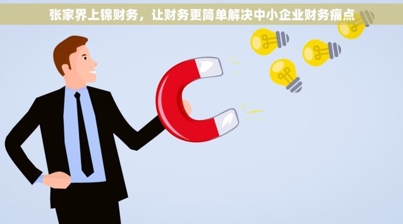 张家界上锦财务，让财务更简单解决中小企业财务痛点