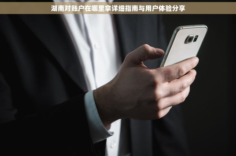 湖南对账户在哪里拿详细指南与用户体验分享
