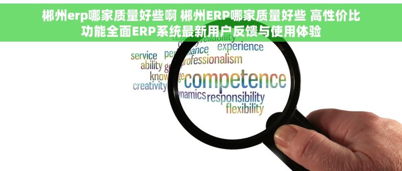 郴州erp哪家质量好些啊 郴州ERP哪家质量好些 高性价比功能全面ERP系统最新用户反馈与使用体验