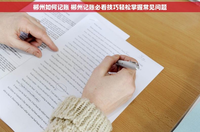 郴州如何记账 郴州记账必看技巧轻松掌握常见问题