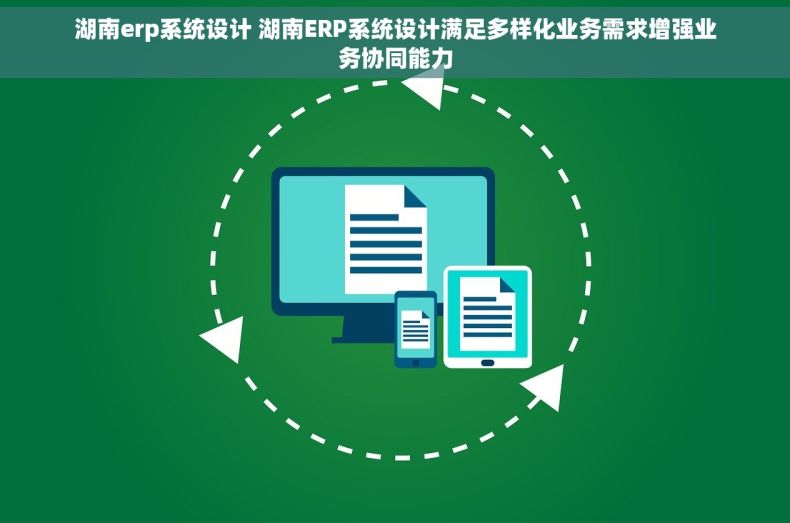 湖南erp系统设计 湖南ERP系统设计满足多样化业务需求增强业务协同能力