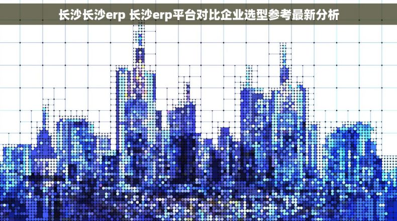 长沙长沙erp 长沙erp平台对比企业选型参考最新分析