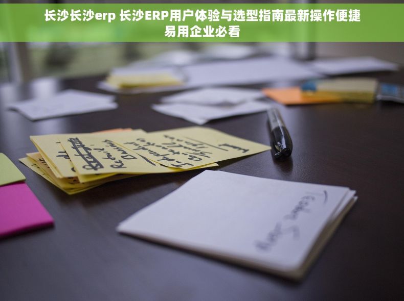 长沙长沙erp 长沙ERP用户体验与选型指南最新操作便捷易用企业必看