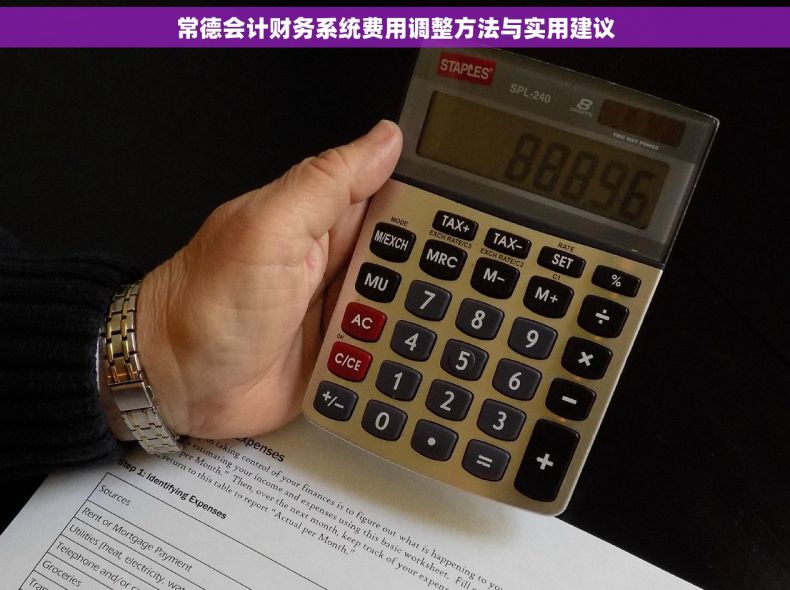 常德会计财务系统费用调整方法与实用建议