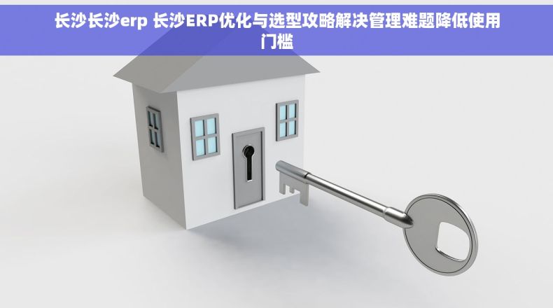 长沙长沙erp 长沙ERP优化与选型攻略解决管理难题降低使用门槛