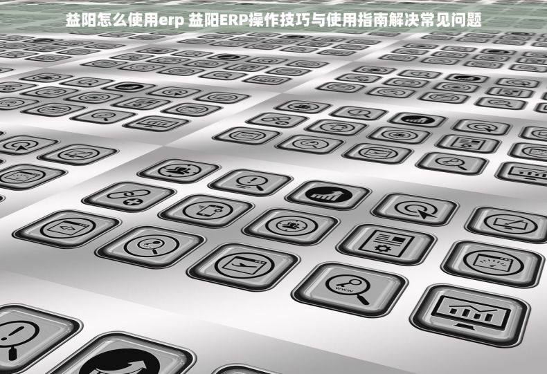 益阳怎么使用erp 益阳ERP操作技巧与使用指南解决常见问题