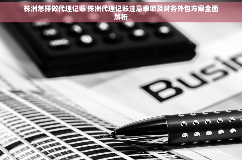 株洲怎样做代理记账 株洲代理记账注意事项及财务外包方案全面解析