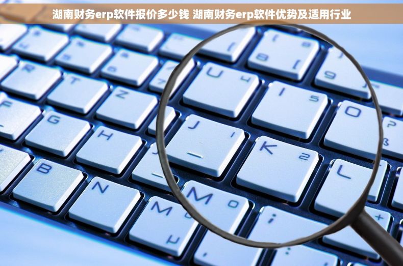 湖南财务erp软件报价多少钱 湖南财务erp软件优势及适用行业