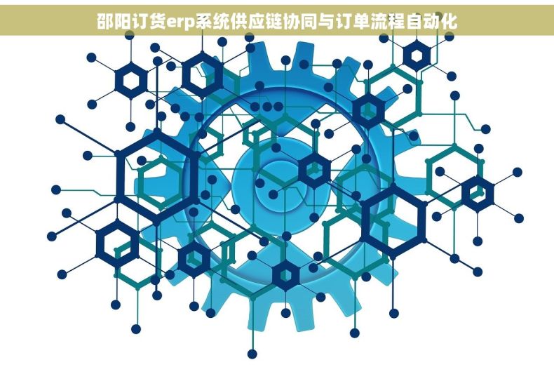 邵阳订货erp系统供应链协同与订单流程自动化