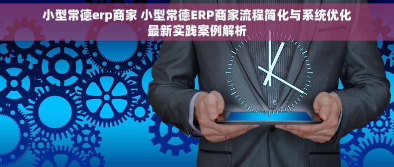 小型常德erp商家 小型常德ERP商家流程简化与系统优化最新实践案例解析