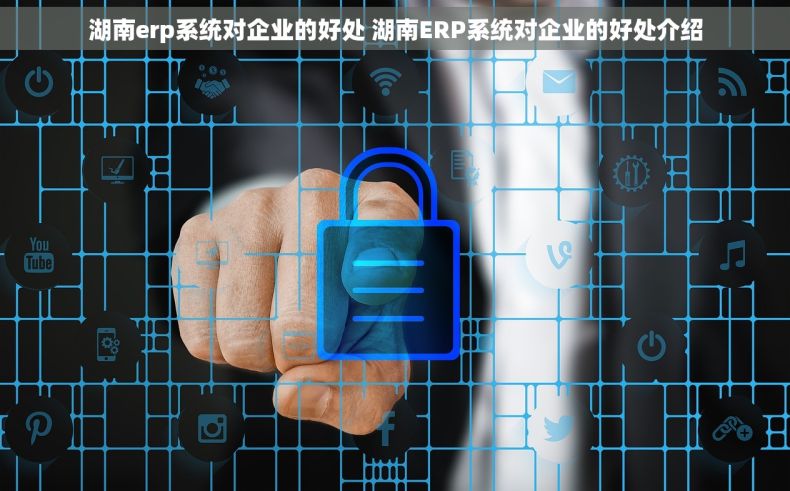 湖南erp系统对企业的好处 湖南ERP系统对企业的好处介绍