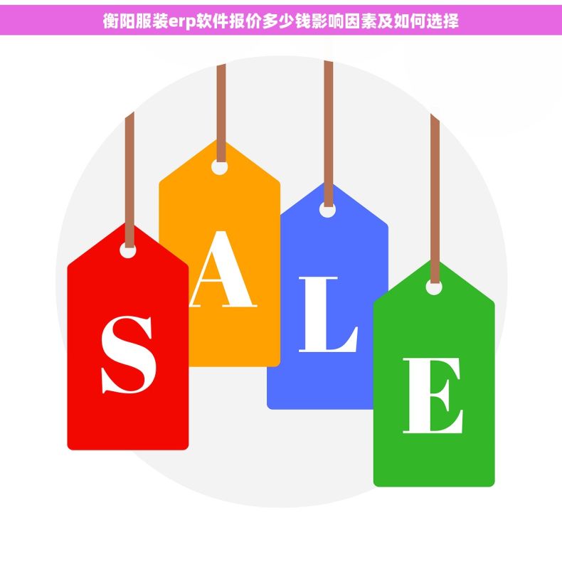 衡阳服装erp软件报价多少钱影响因素及如何选择