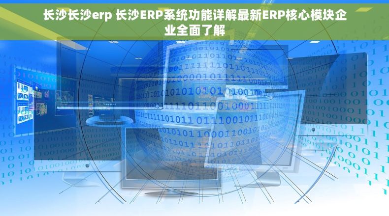长沙长沙erp 长沙ERP系统功能详解最新ERP核心模块企业全面了解