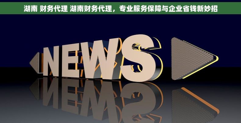湖南 财务代理 湖南财务代理，专业服务保障与企业省钱新妙招