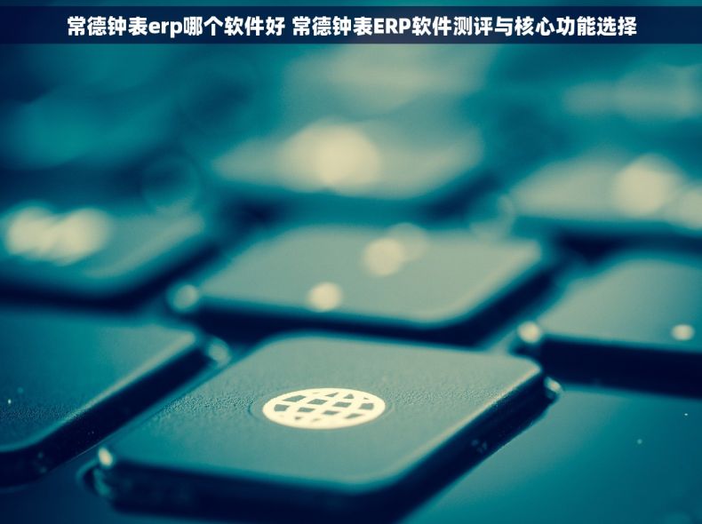 常德钟表erp哪个软件好 常德钟表ERP软件测评与核心功能选择