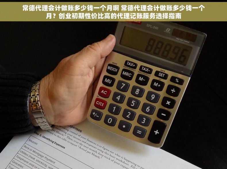 常德代理会计做账多少钱一个月啊 常德代理会计做账多少钱一个月？创业初期性价比高的代理记账服务选择指南