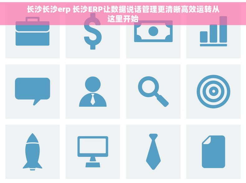 长沙长沙erp 长沙ERP让数据说话管理更清晰高效运转从这里开始