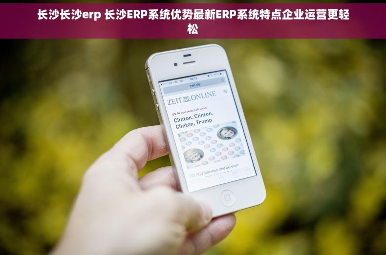 长沙长沙erp 长沙ERP系统优势最新ERP系统特点企业运营更轻松