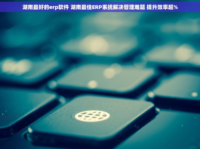 湖南最好的erp软件 湖南最佳ERP系统解决管理难题 提升效率超%