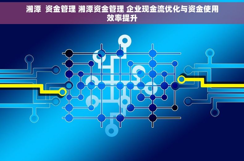 湘潭  资金管理 湘潭资金管理 企业现金流优化与资金使用效率提升