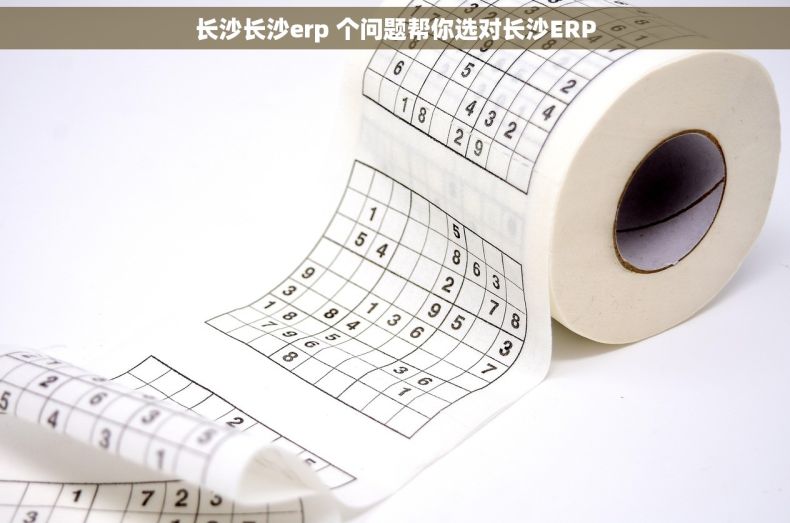 长沙长沙erp 个问题帮你选对长沙ERP