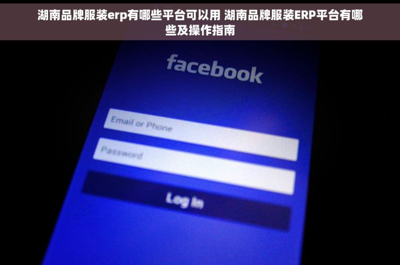 湖南品牌服装erp有哪些平台可以用 湖南品牌服装ERP平台有哪些及操作指南