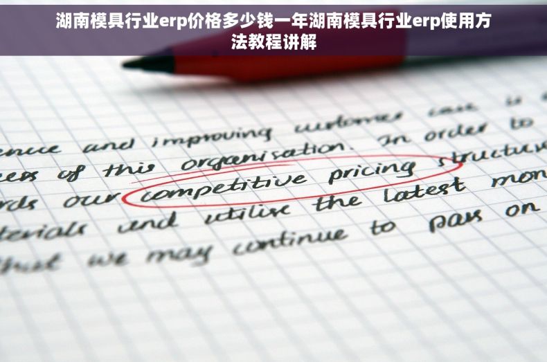 湖南模具行业erp价格多少钱一年湖南模具行业erp使用方法教程讲解