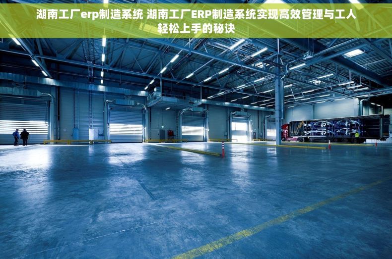 湖南工厂erp制造系统 湖南工厂ERP制造系统实现高效管理与工人轻松上手的秘诀