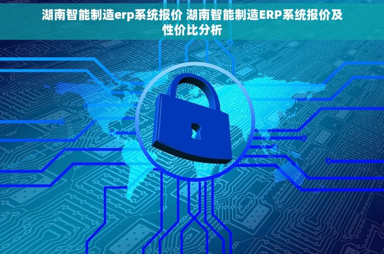 湖南智能制造erp系统报价 湖南智能制造ERP系统报价及性价比分析