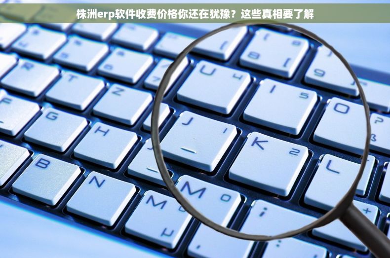 株洲erp软件收费价格你还在犹豫？这些真相要了解