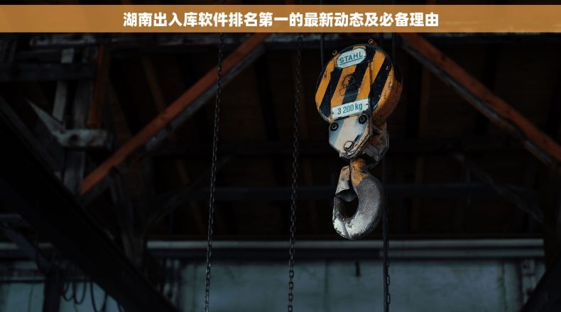 湖南出入库软件排名第一的最新动态及必备理由