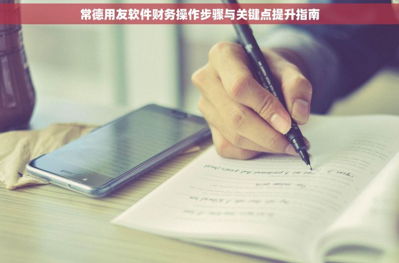 常德用友软件财务操作步骤与关键点提升指南