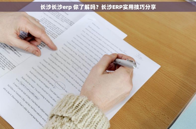 长沙长沙erp 你了解吗？长沙ERP实用技巧分享