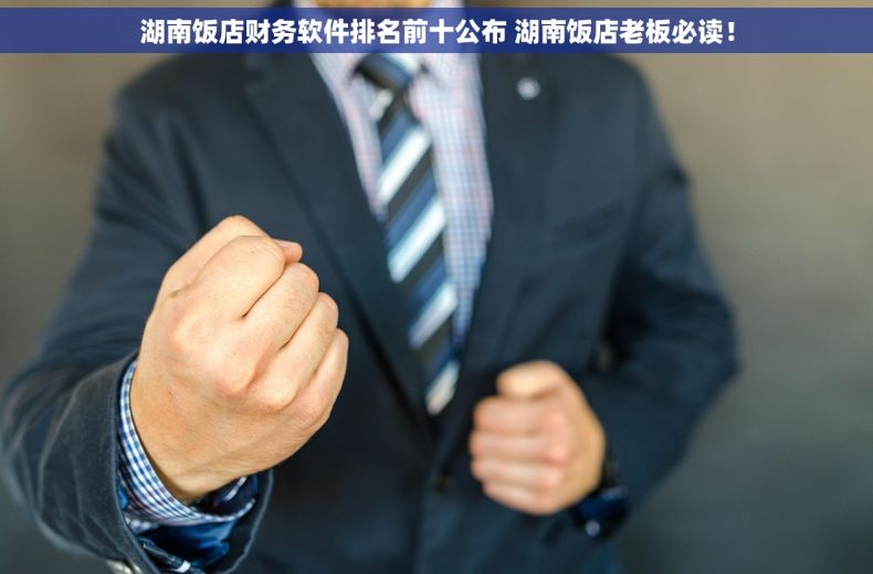 湖南饭店财务软件排名前十公布 湖南饭店老板必读！