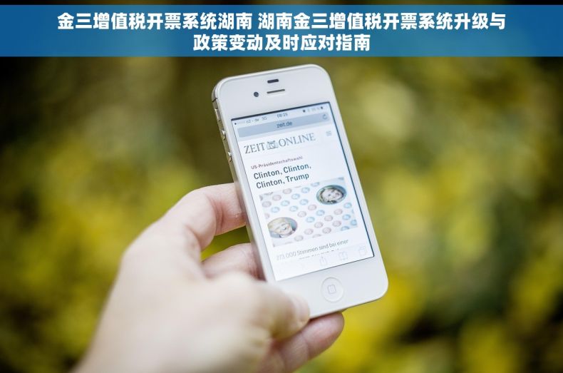 金三增值税开票系统湖南 湖南金三增值税开票系统升级与政策变动及时应对指南