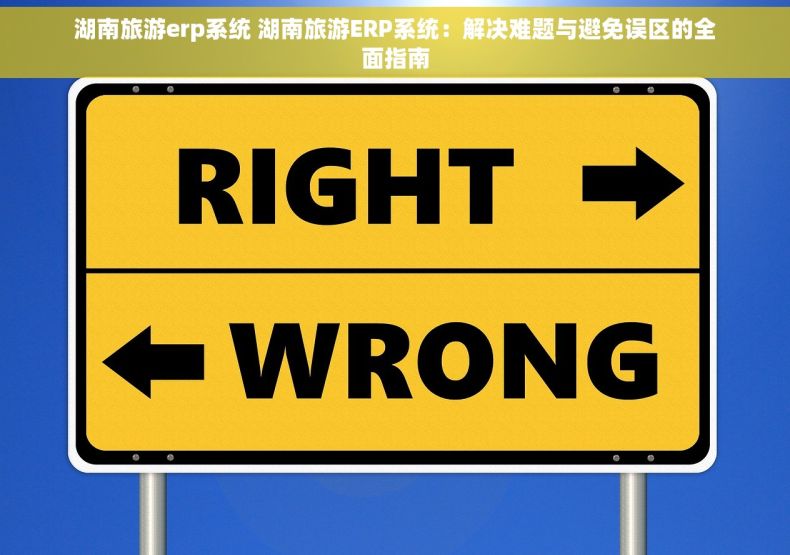 湖南旅游erp系统 湖南旅游ERP系统：解决难题与避免误区的全面指南