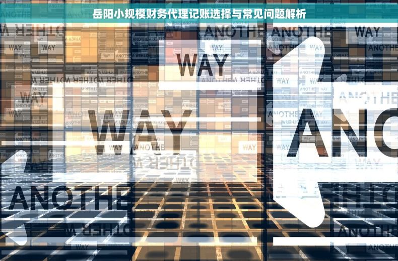 岳阳小规模财务代理记账选择与常见问题解析