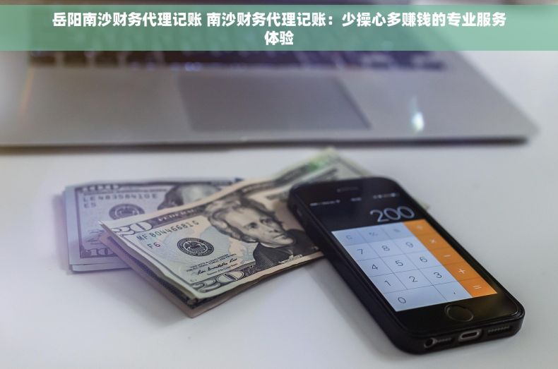 岳阳南沙财务代理记账 南沙财务代理记账：少操心多赚钱的专业服务体验