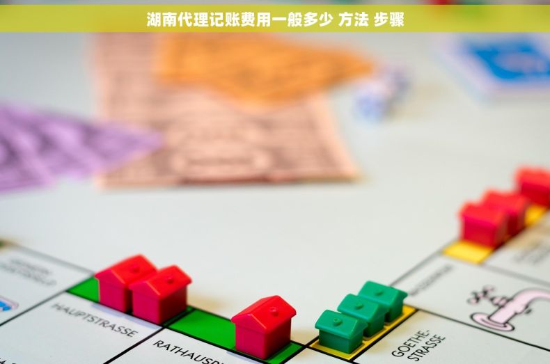 湖南代理记账费用一般多少 方法 步骤