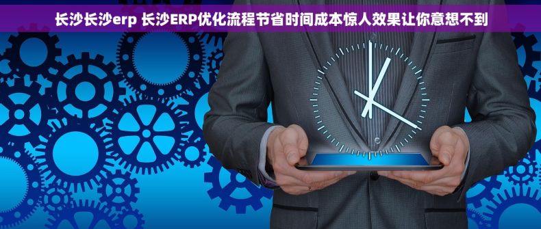 长沙长沙erp 长沙ERP优化流程节省时间成本惊人效果让你意想不到