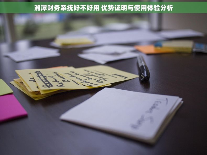 湘潭财务系统好不好用 优势证明与使用体验分析