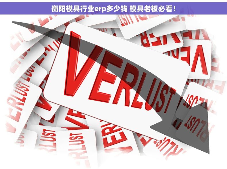 衡阳模具行业erp多少钱 模具老板必看！