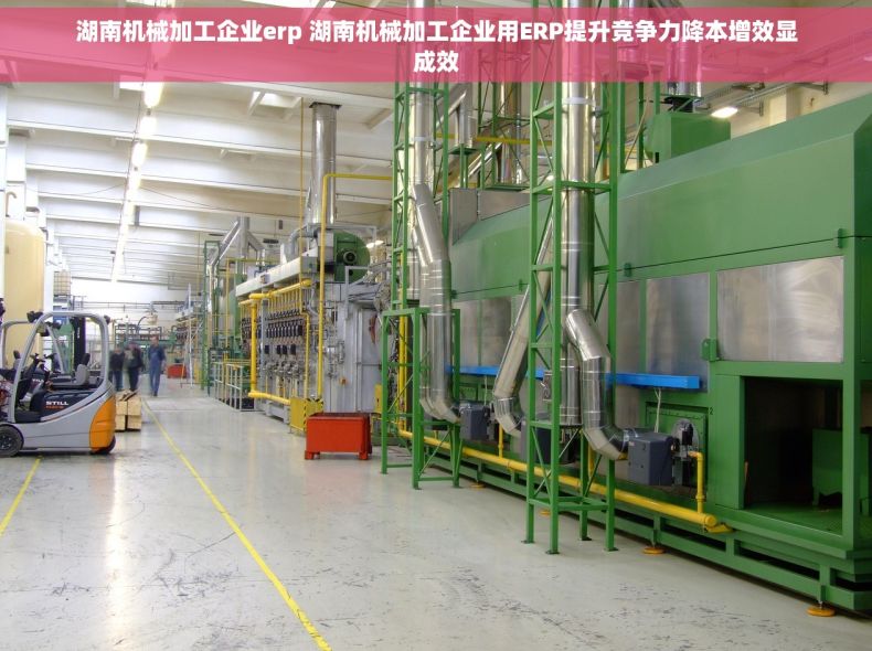 湖南机械加工企业erp 湖南机械加工企业用ERP提升竞争力降本增效显成效