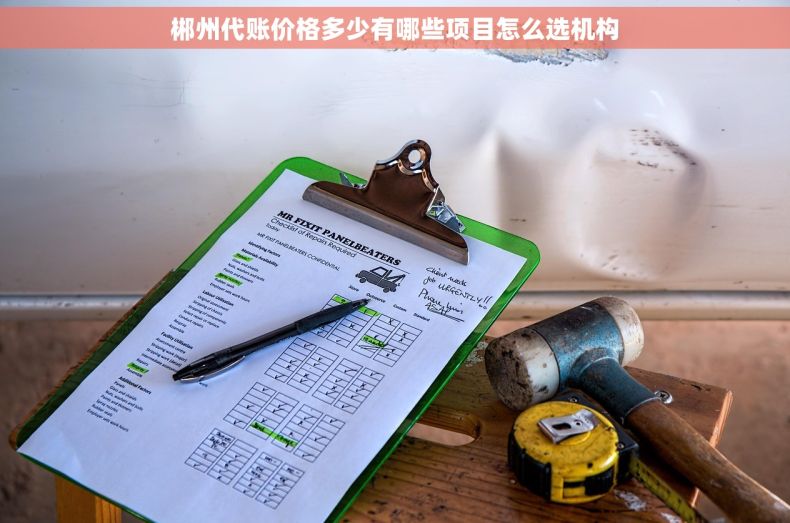 郴州代账价格多少有哪些项目怎么选机构