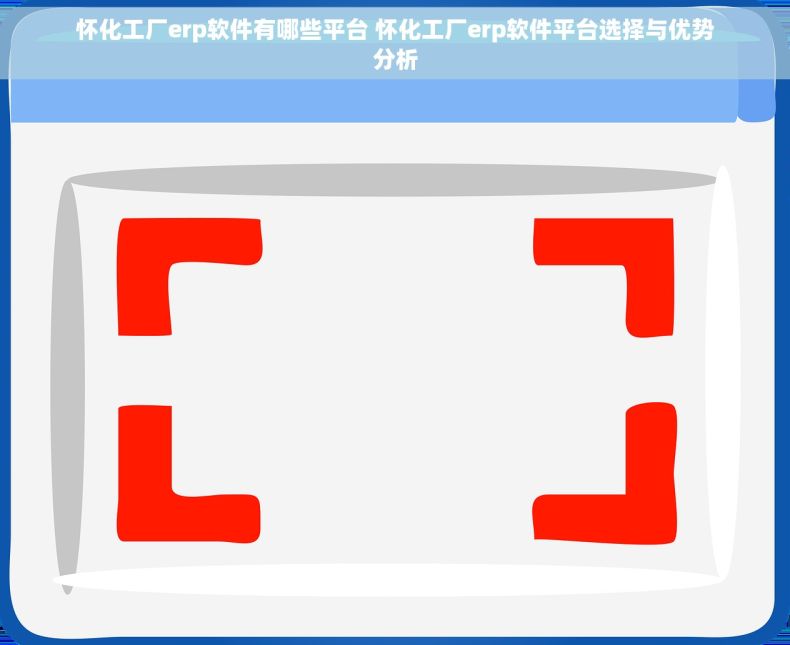 怀化工厂erp软件有哪些平台 怀化工厂erp软件平台选择与优势分析
