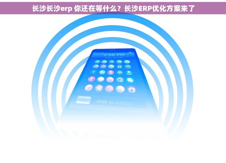 长沙长沙erp 你还在等什么？长沙ERP优化方案来了