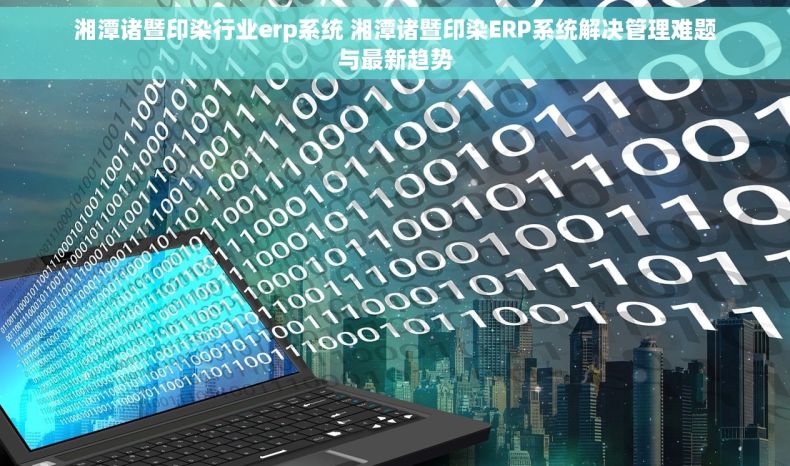 湘潭诸暨印染行业erp系统 湘潭诸暨印染ERP系统解决管理难题与最新趋势