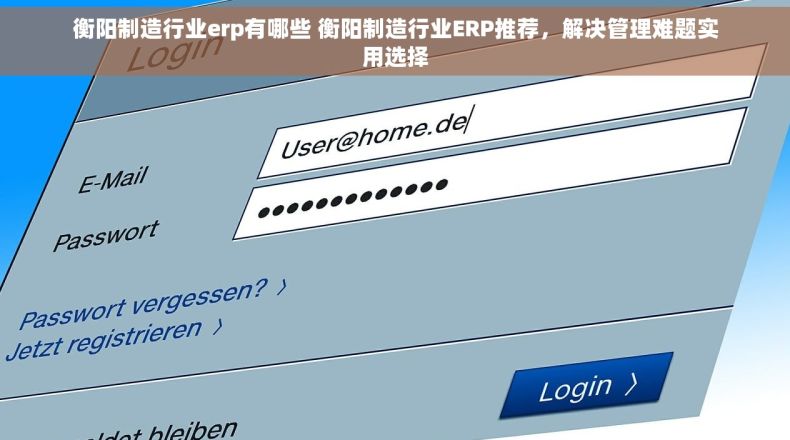 衡阳制造行业erp有哪些 衡阳制造行业ERP推荐，解决管理难题实用选择