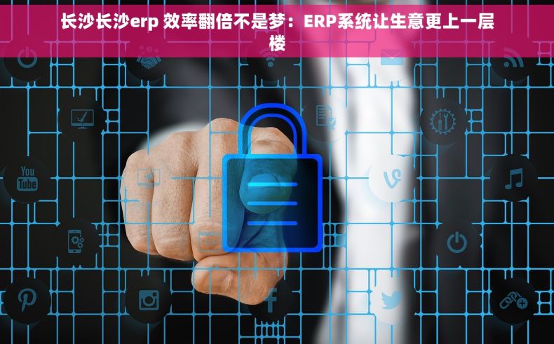 长沙长沙erp 效率翻倍不是梦：ERP系统让生意更上一层楼