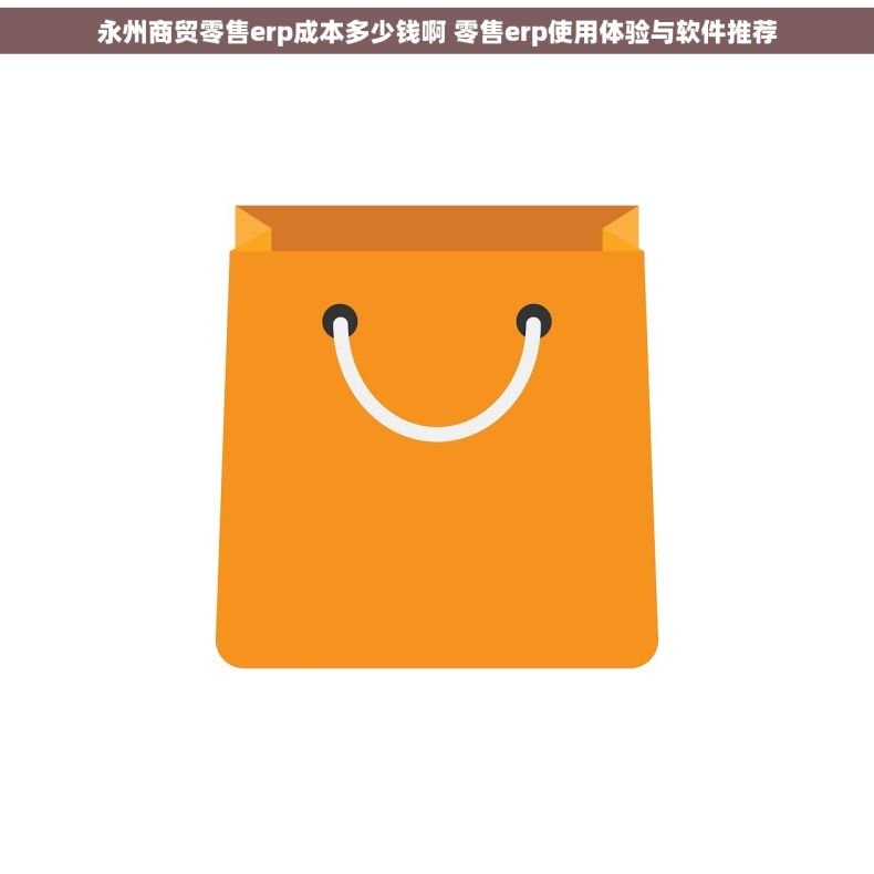 永州商贸零售erp成本多少钱啊 零售erp使用体验与软件推荐